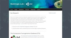Desktop Screenshot of mattinglylab.com